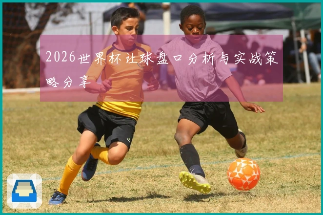 2026世界杯让球盘口分析与实战策略分享